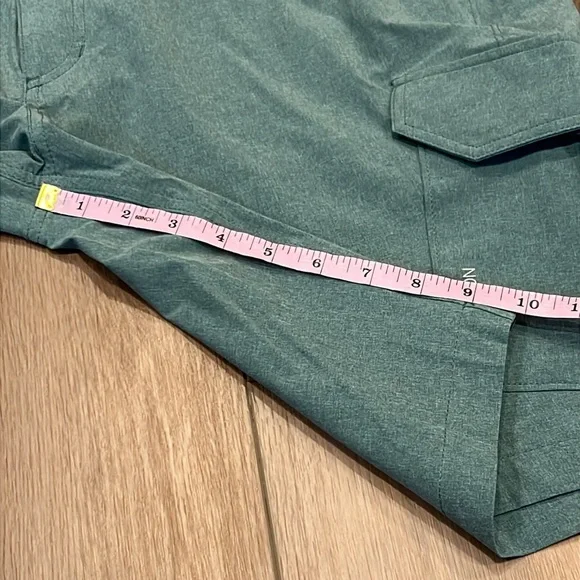 NWT Eddie Bauer Amphib Cargo Shorts Outdoor 38 Waist Athletic Hiking Blue - Picture 5 of 16